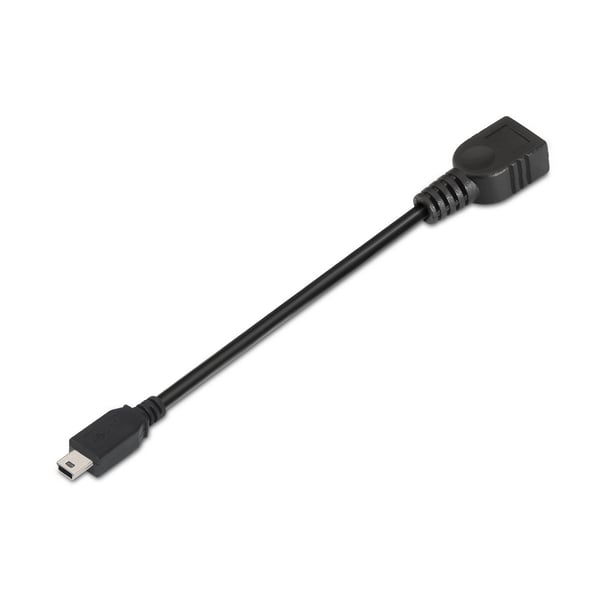 AISENS A101-0033 USB-kabel USB 2.0 0,15 m Mini-USB B USB A Sort