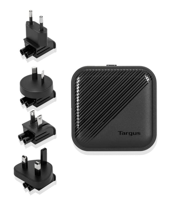Targus APA803GL mobilladdare Universal Svart AC Snabb laddning inomhus