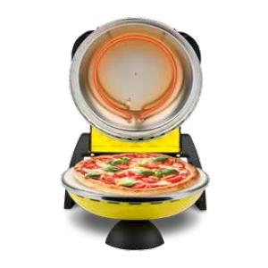 G3 Ferrari Delizia pizzajärn och pizzaugn 1 pizza/pizzor 1200 W Svart, Gul