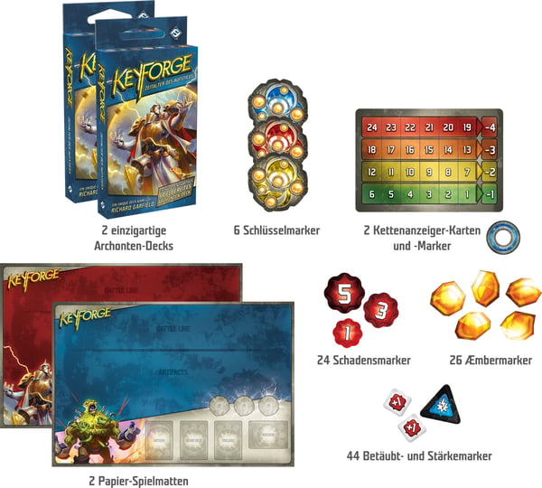 Asmodee KeyForge: Age of Ascension Kortspil Samlerobjekt
