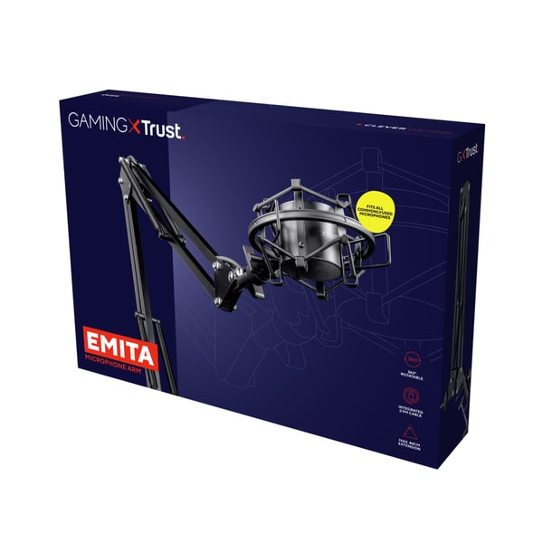 Trust GXT 253 Emita Stativ för radiomikrofoner