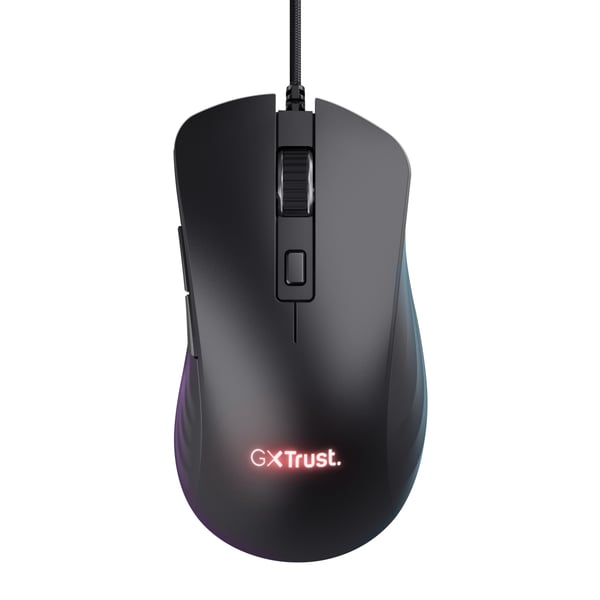 Trust GXT924 YBAR+ mus Spil Højre hånd USB Type-A Optisk 25600 dpi