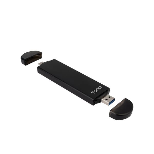 TooQ TQE-2240B Hölje för lagringsenheter SSD-inkapsling Svart M.2