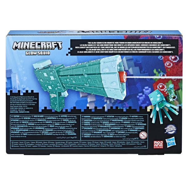 Nerf Minecraft Glow Squid
