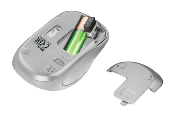 Trust Yvi FX datormöss Kontor Ambidextrous RF Trådlös Optisk 1600 DPI