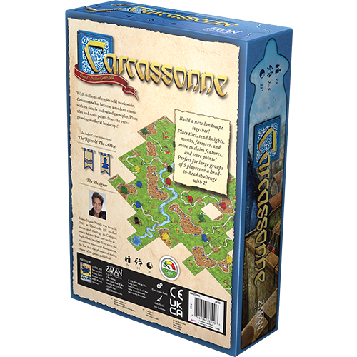Asmodee Carcassonne Brætspil Krig