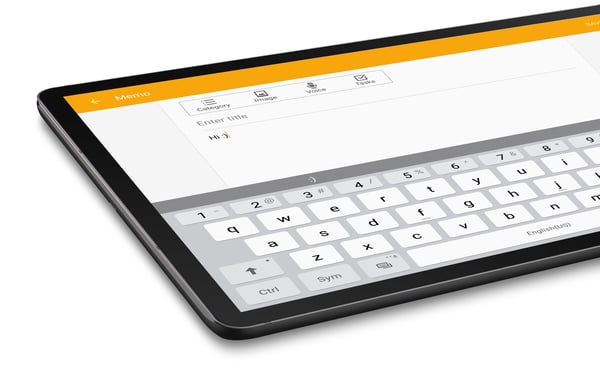 Cellularline TEMPGLASSGTABS6105 skärmskydd för surfplatta Genomskinligt skärmskydd Samsung 1 styck