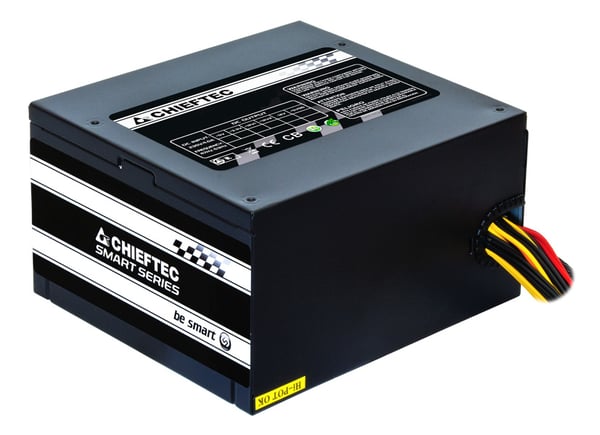 Chieftec Smart GPS-600A8 virtalähdeyksikkö 600 W 20+4 pin ATX ATX Musta