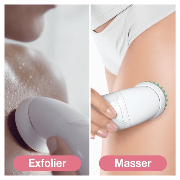 Braun Silk-épil 9 81683682 hårfjerner 40 pincetter Hvid, Lyserød