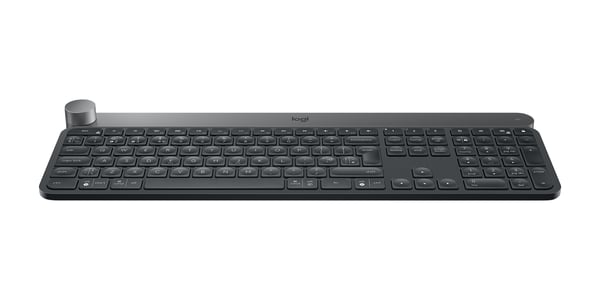 Logitech 920-008500 näppäimistö Universaali RF Wireless + Bluetooth QWERTY Italia Musta, Harmaa