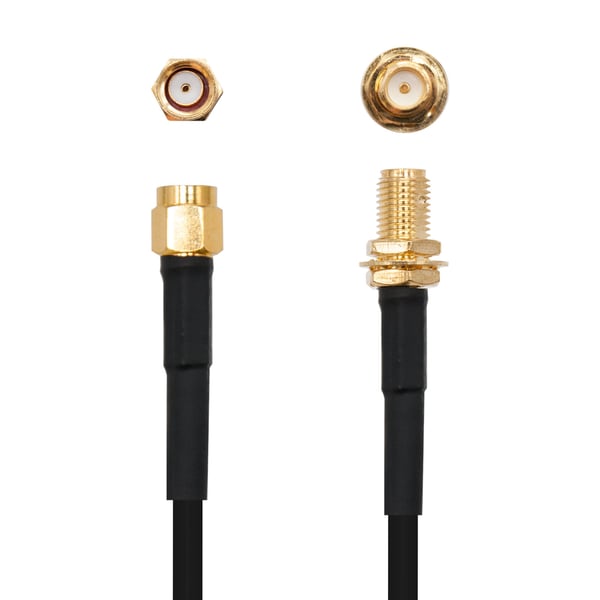 Nanocable 10.26.2004 koaxial kabel 4 m SMA Sort