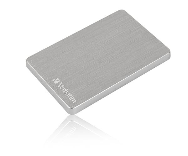 Verbatim Store 'n' Go ALU Slim externa hårddiskar 2 TB 2.5" USB Type-C 3.2 Gen 1 (3.1 Gen 1) Silver