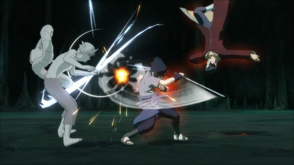 BANDAI NAMCO Entertainment Naruto Shippuden : Ultimate Ninja Storm 3 Full Burst - Code in a Box Standard Tyska, Engelska, Spanska, Franska, Italienska, Ryska Nintendo Switch