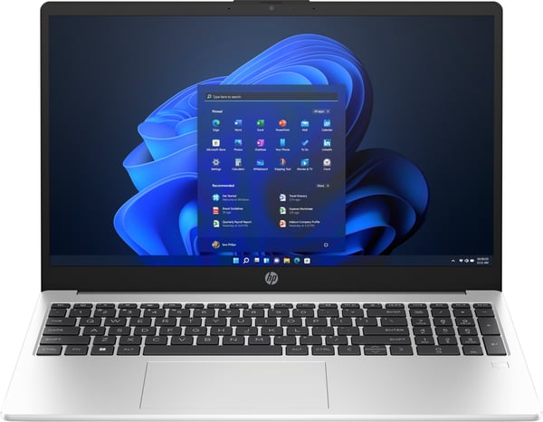 HP 255 G10 AMD Ryzen™ 3 7320U Laptop 39,6 cm (15.6") Fuld HD 8 GB LPDDR5-SDRAM 512 GB SSD Wi-Fi 6 (802.11ax) Windows 11 Home Sølv