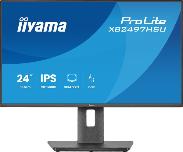 iiyama ProLite XB2497HSU-B1 tietokoneen litteä näyttö 60,5 cm (23.8") 1920 x 1080 pikseliä Full HD LED Musta