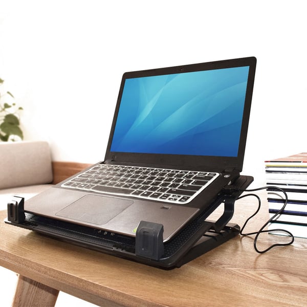 ACT AC8110 Notebook-kølepude 43,9 cm (17.3\") 1000 omdr./min. Sort (AC8110)