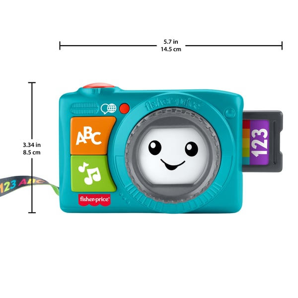 Fisher-Price Laugh & Learn Light-Up Camera