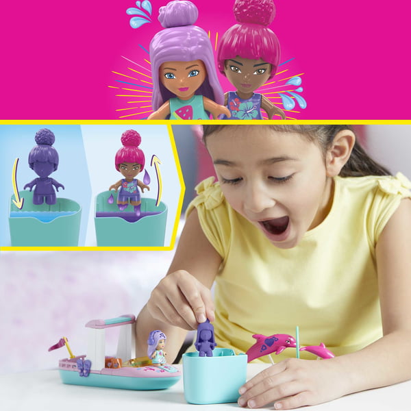 MEGA Barbie Color Reveal Dolphin Exploration