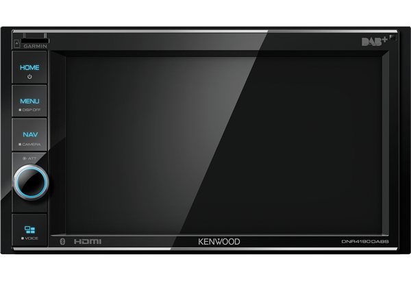 Kenwood DNR4190DABS bil media receiver Sort 200 W Bluetooth