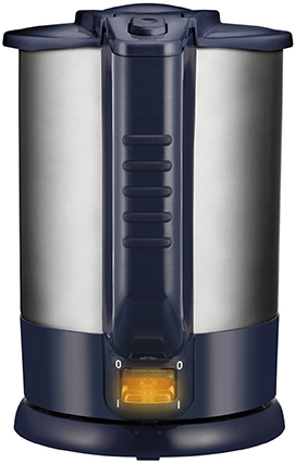 Unold 18018 elkedel 1,5 L 2200 W Blå, Rustfrit stål