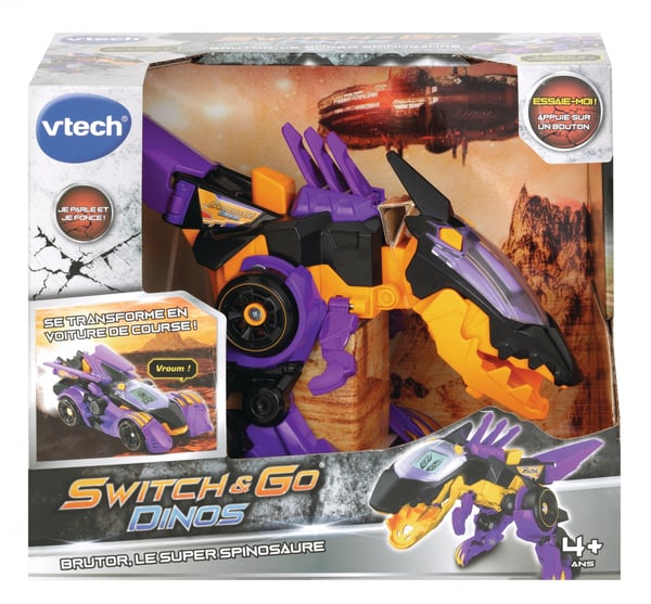 VTech Switch & Go Dino's 80-195205 transformatorleksak