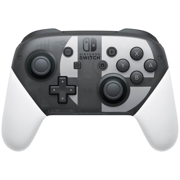 Nintendo Switch Pro Controller Super Smash Bros. Ultimate Edition Svart, Grå, Vit Bluetooth Spelplatta Analog / Digital Nintendo Switch