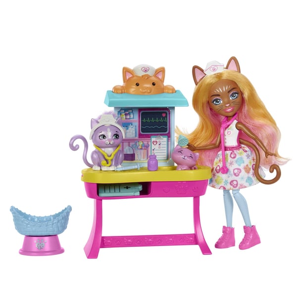 Enchantimals City Tails Main Street Feel Fine Doctor's Office