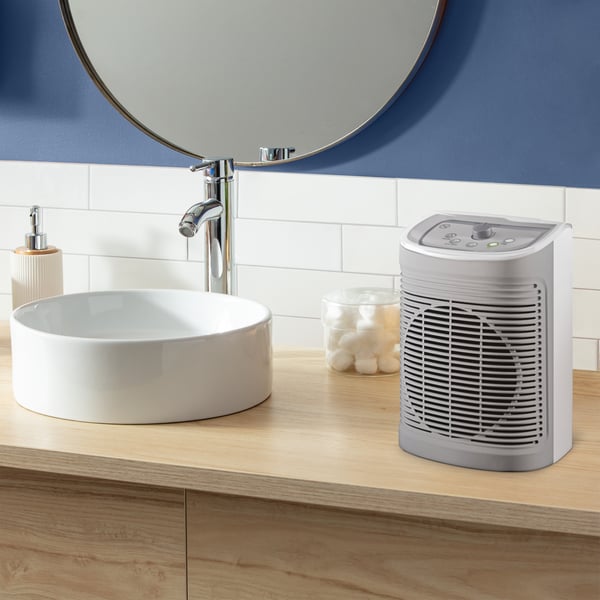 Rowenta Instant Comfort SO6520 Indendørs Grå 2400 W Blæser med elektrisk områdevarmer