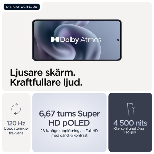 MOTOROLA MOTO G86 8/256GB, PANTONE® SPELLBOUND