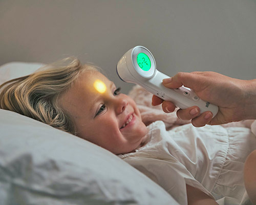 Braun BNT400 Etätunnistus Valkoinen Otsa