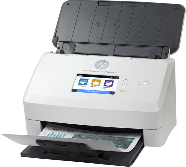 HP Scanjet Enterprise Flow N7000 Arkmatad skanner 600 x 600 DPI A4 Vit