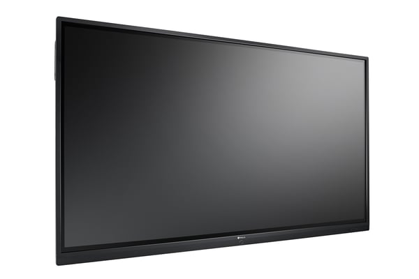 AG Neovo IFP-7502 Interaktivt fladpanel 189,2 cm (74.5") LCD Wi-Fi 350 cd/m² 4K Ultra HD Sort Berøringsskærm Indbygget processer Android 8.0