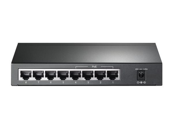 TP-LINK TL-SG1008P - Kytkin - hallitsematon - 4 x 10/100/1000 (PoE)
