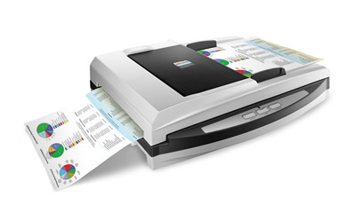 Plustek SmartOffice PS3060 Flatbädds- och ADF-scanner 600 x 600 DPI A4 Svart, Vit