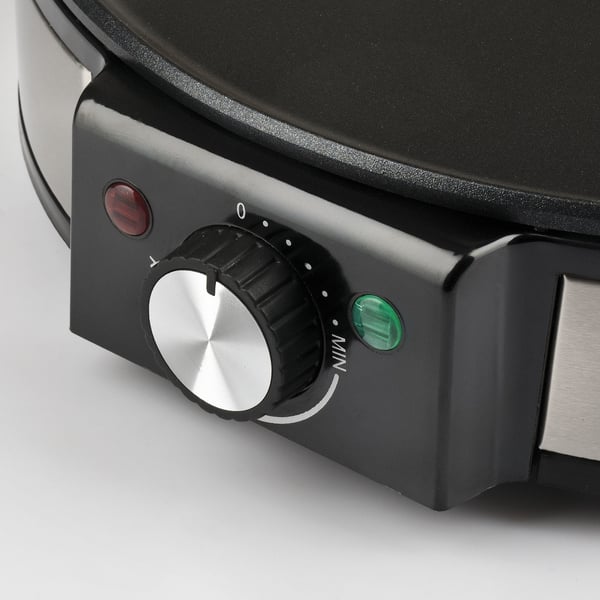 G3 Ferrari Profi-Crepe crepejärn 1 crepe/-s 1200 W Svart, Silver