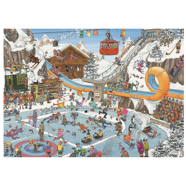 Jan van Haasteren - The Winter Games (1000 Pieces)