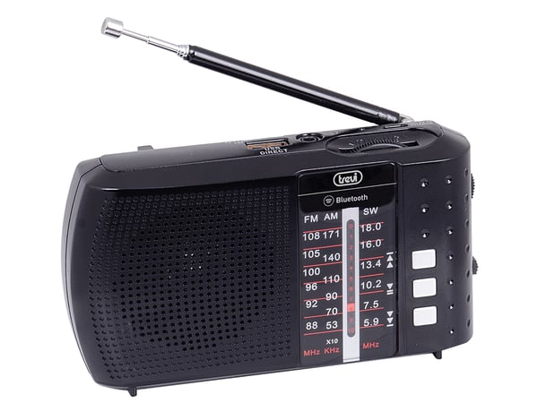 Trevi 0RA7F2000 radio Bærbar Analog & digital Sort