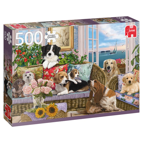 Premium Collection Furry Friends 500 pcs Kuviopalapeli 500 kpl Eläimet