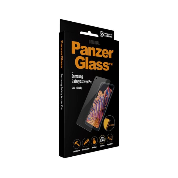 PanzerGlass ® Screen Protector Samsung Galaxy Xcover Pro Genomskinligt skärmskydd 1 styck