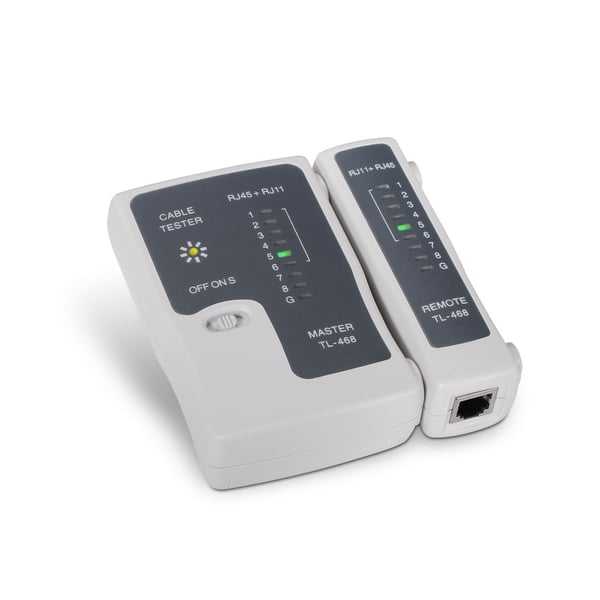 AISENS A142-0312 netværkskabeltester UTP/STP-kabeltester Grå