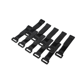 LogiLink KAB0056 kabelsamler Nylon Sort 10 stk