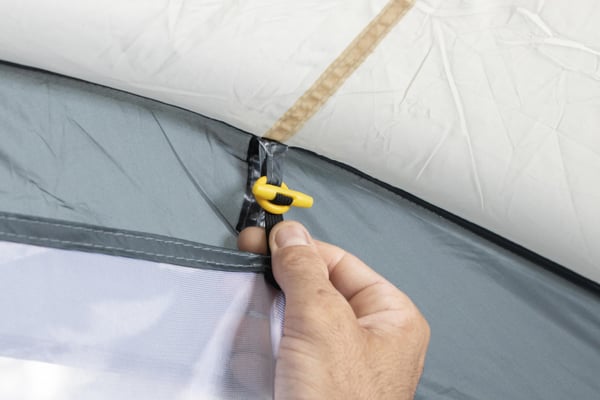 Bestway 60305 havetelt 3,9 x 3,9 m Sort, Grå Stof