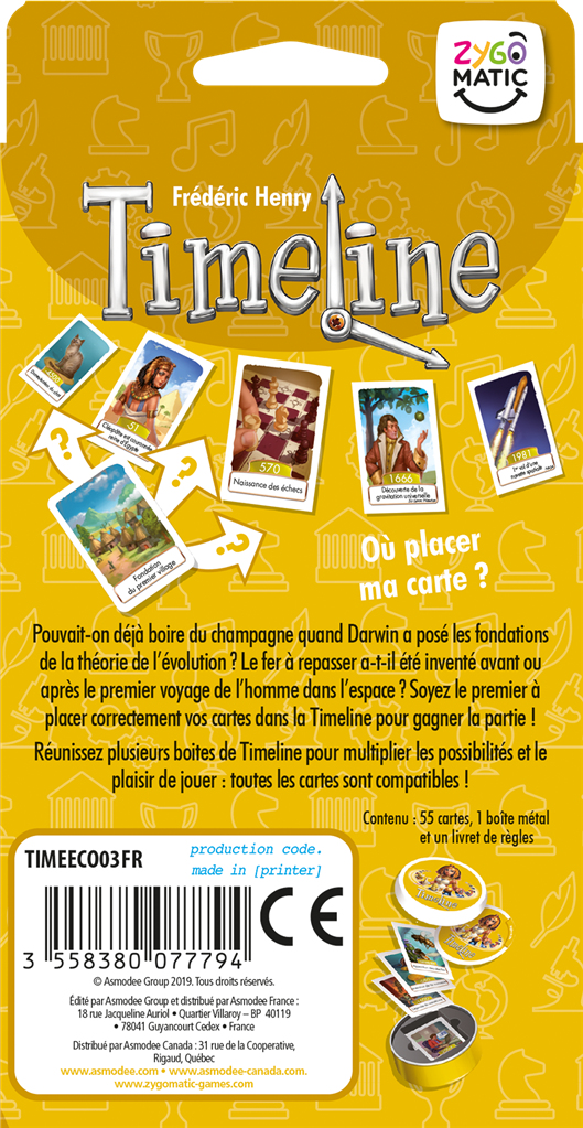 Asmodee TIMEECO03FR lautapeli