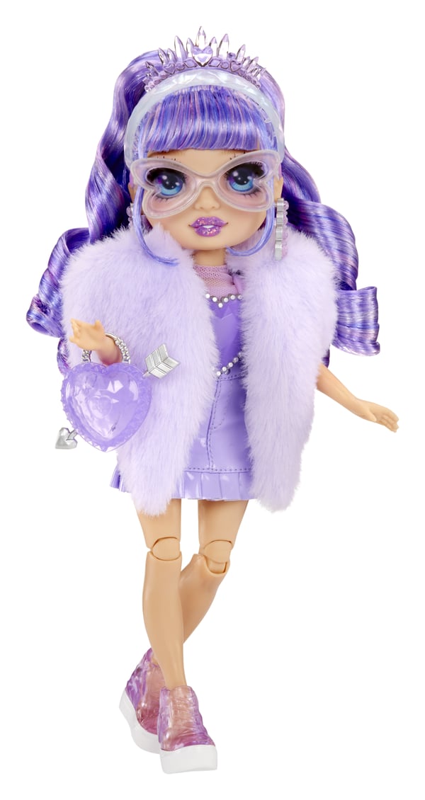 Rainbow High Creative Crystals Fashion Doll- Violet