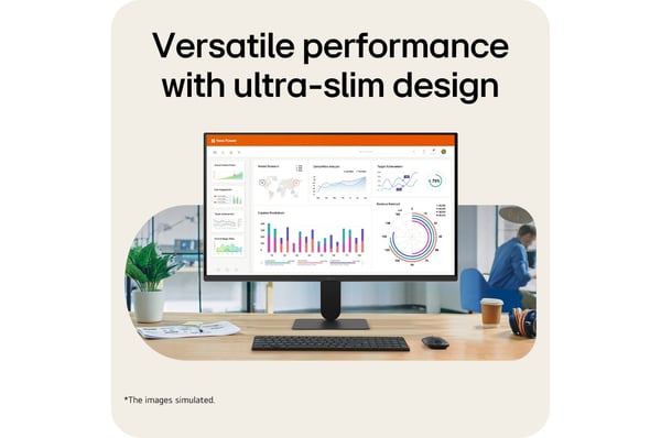 LG 24U411B-B tietokoneen litteä näyttö 60,5 cm (23.8") 1920 x 1080 pikseliä Full HD LCD Musta