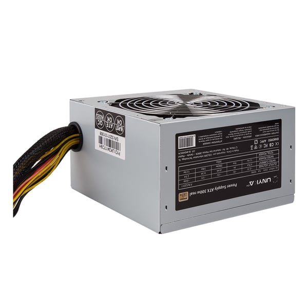 UNYKAch ATX 300W virtalähdeyksikkö Hopea