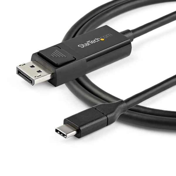 StarTech.com 2 m USB-C till DisplayPort 1.2-kabel - dubbelriktad
