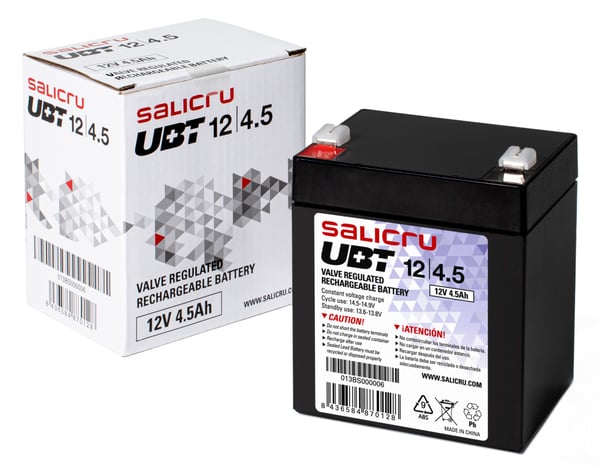 Salicru 013BS000006 UPS batteri Blybatterier (VRLA) 12 V 4,5 At