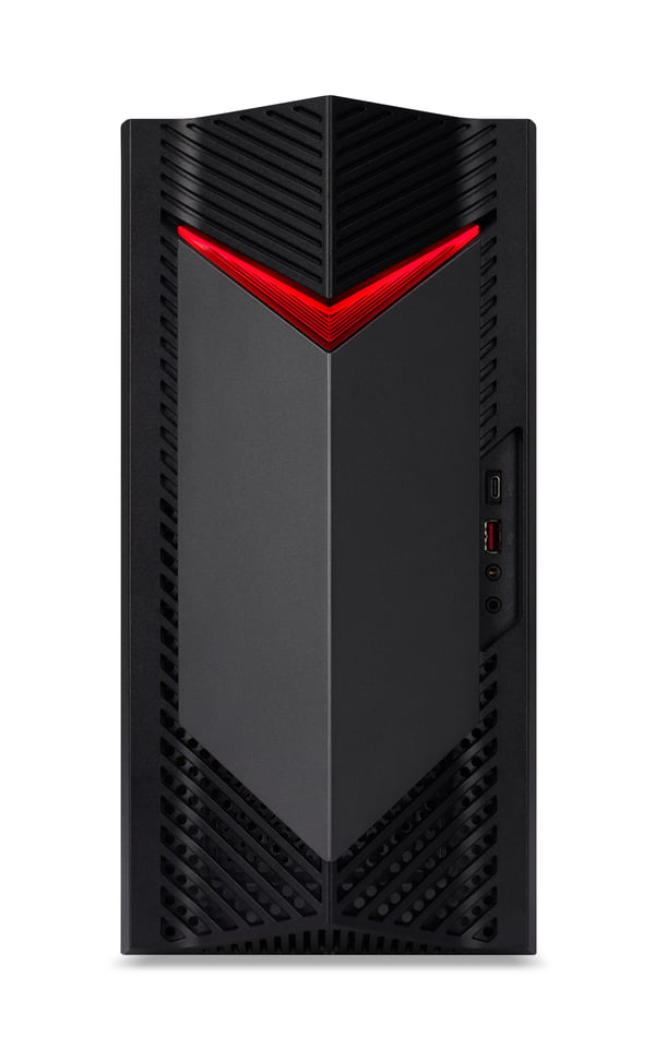 Acer NITRO 50 N50-656 Intel® Core™ i5 i5-14400F 16 GB DDR5-SDRAM 1 TB SSD NVIDIA GeForce RTX 5060 Windows 11 Home Skrivbord PC Svart