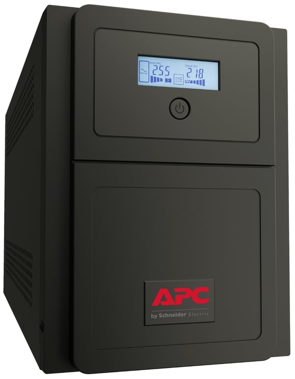 APC Easy UPS SMV UPS-enhed Interaktivt indgangsstik 1 kVA 700 W 6 AC stikkontakt(er)